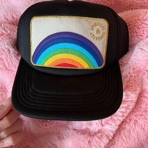 NWTS Spiritual Gangster Rainbow Trucker Hat